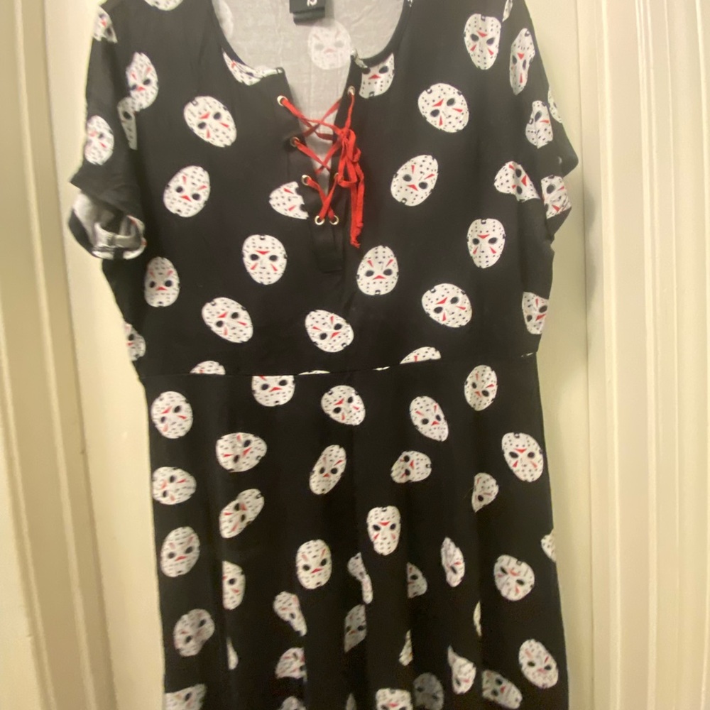 Friday the 13th Jason Vorhees tie skater Dress - Picture 2 of 5